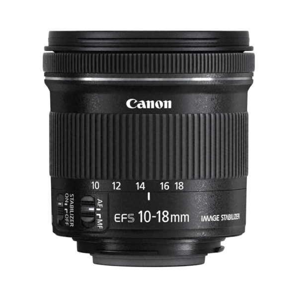Used Canon 10-18mm IS STM lens