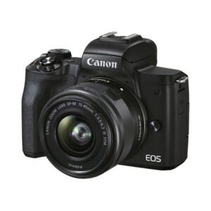 Used Canon EOS M50 Mark II , EF-M 15-45mm IS STM Lens